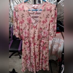 Lightweight Floral Dress